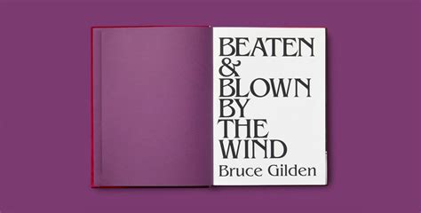 beaten and blown by the wind gucci|Book .